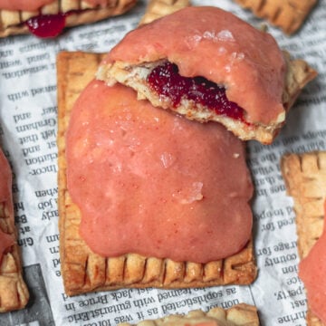 Guava Pop Tarts with Guava Cream Cheese Glaze