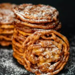 Funnel Cake with Powdered Sugar