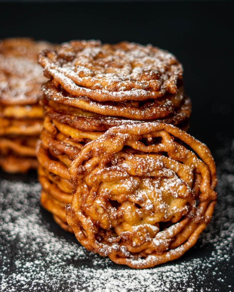 Funnel Cake with Powdered Sugar