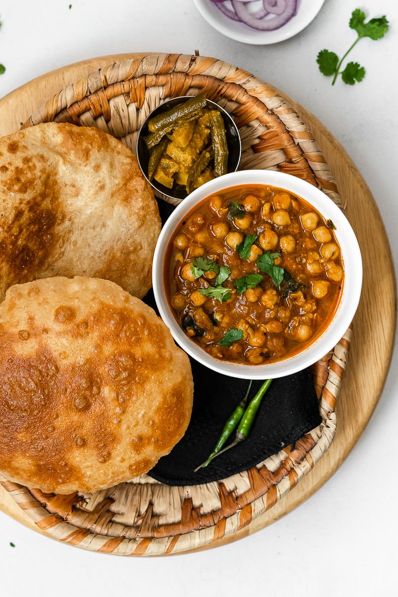 Chole bhature instant discount pot