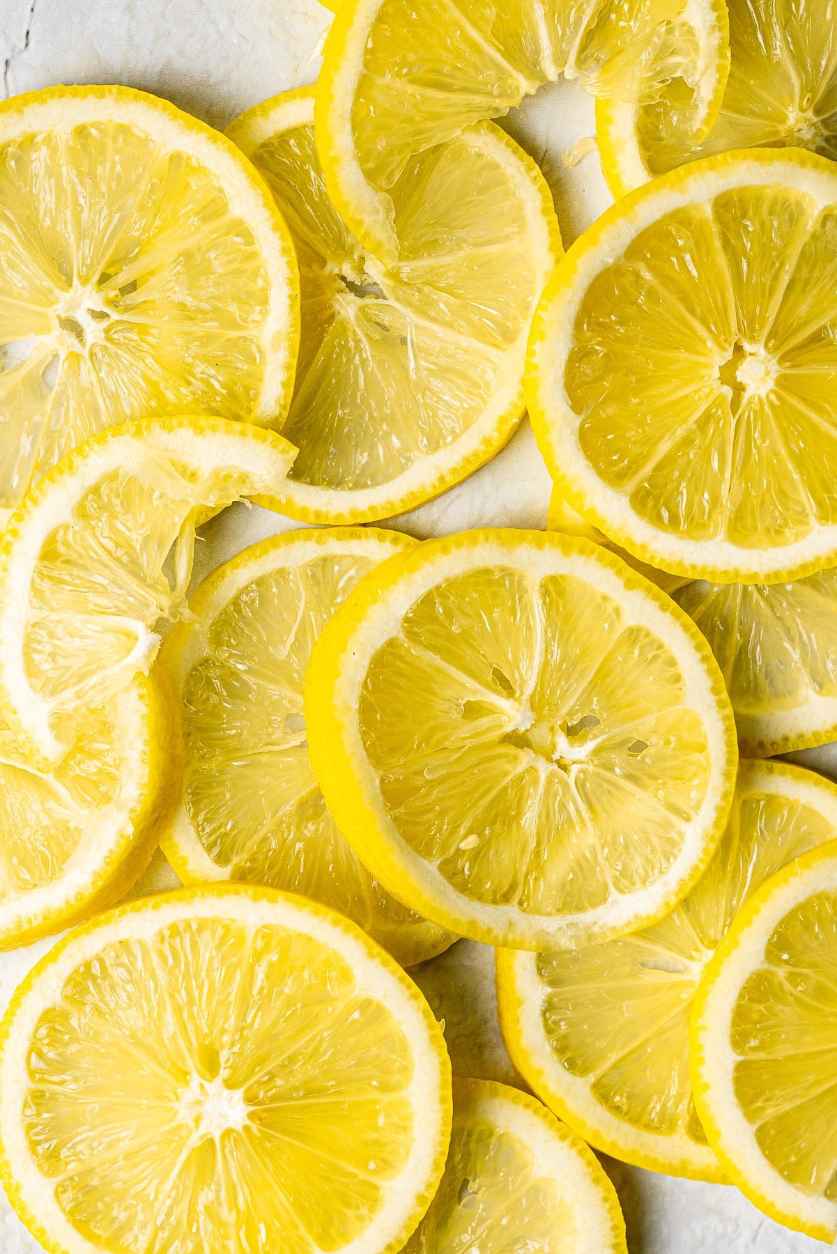 slices of lemon layered on top of each other