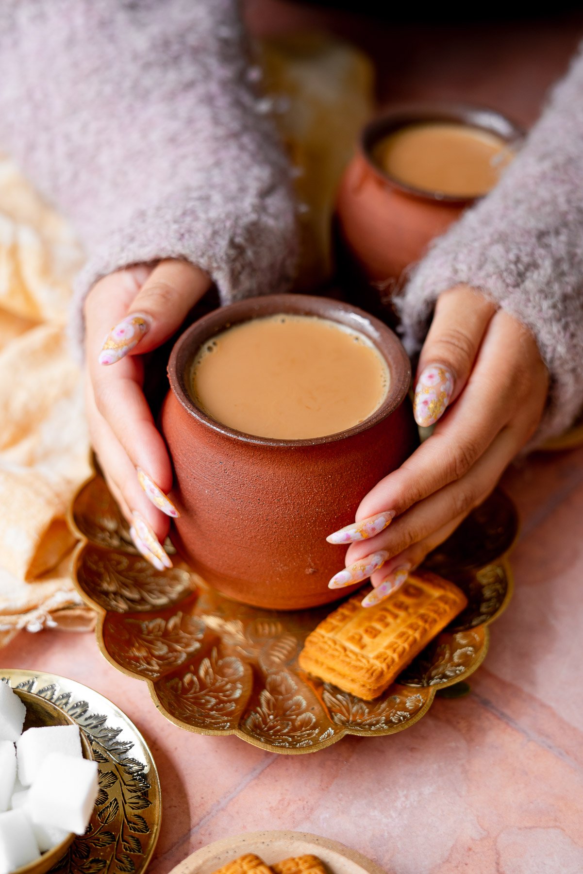 Indian Masala Chai (Spiced Milk Tea) - Piping Pot Curry