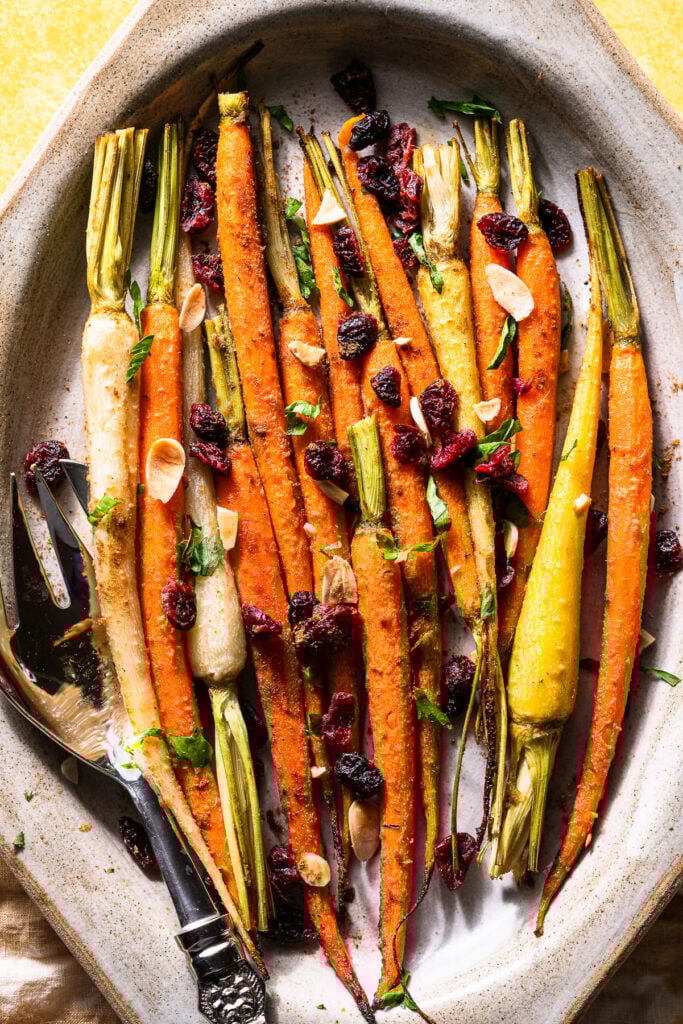 Easy Garam Masala Oven Roasted Carrots Masala and Chai