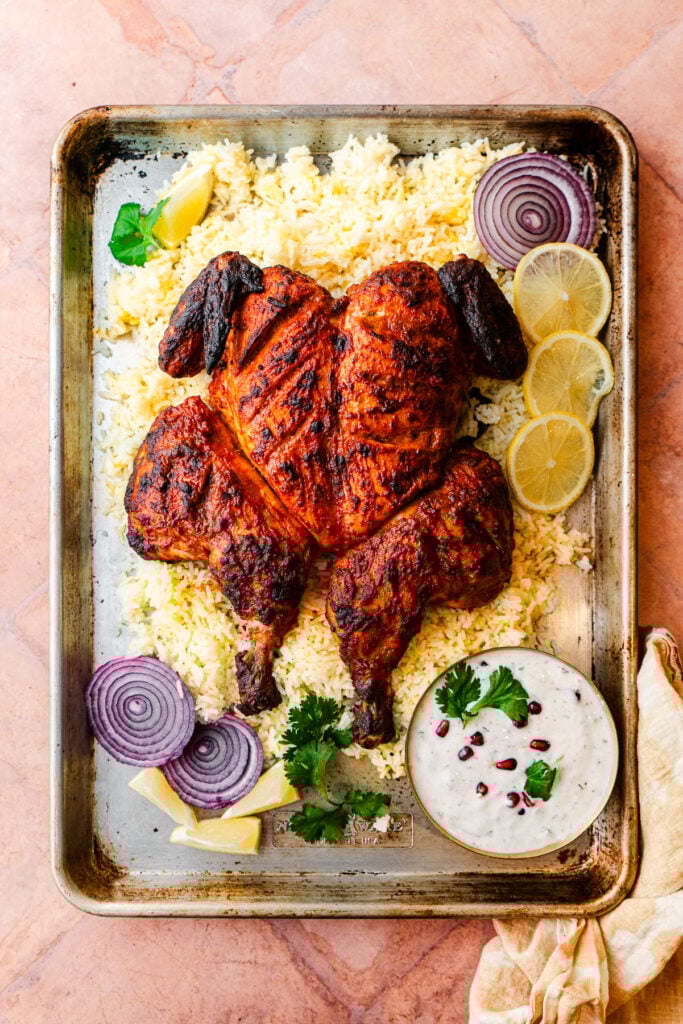 Whole Oven-Roasted Tandoori Chicken - Masala and Chai