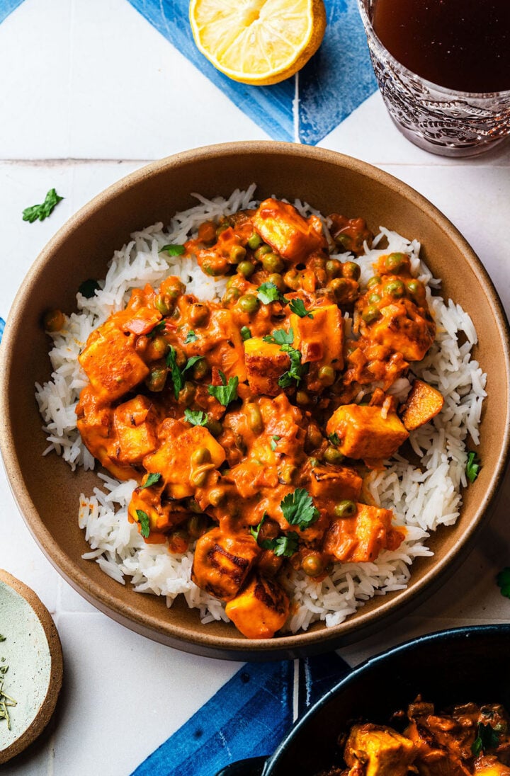 Mattar Paneer - Masala and Chai